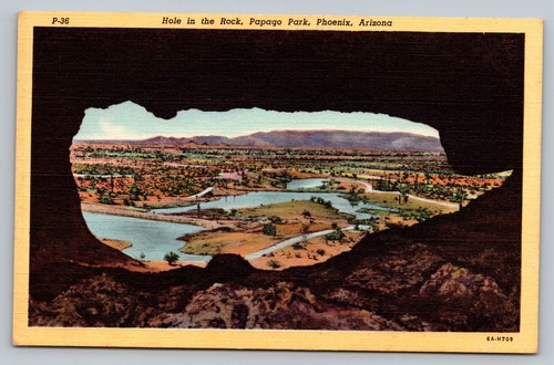 Hole the rock papago park - rock,